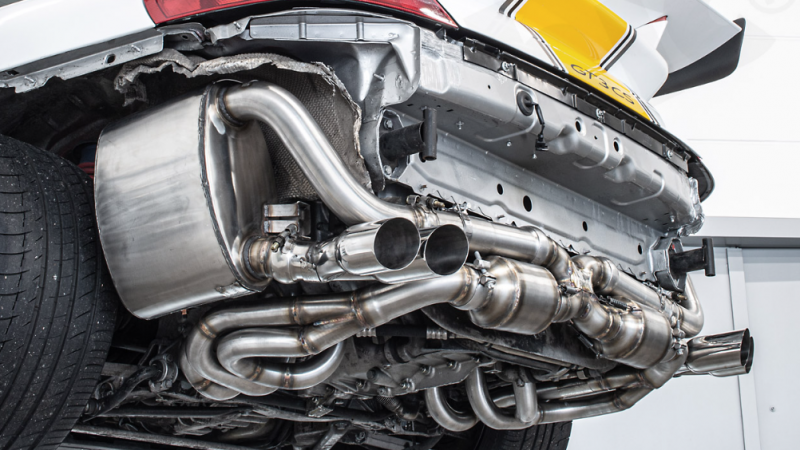 Photo of Cargraphic Full Sport Exhaust for the Porsche 996 GT3 RS - Image 3
